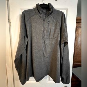 Pacific Trail Men’s 1/4 Zip size XXL long sleeve with pocket